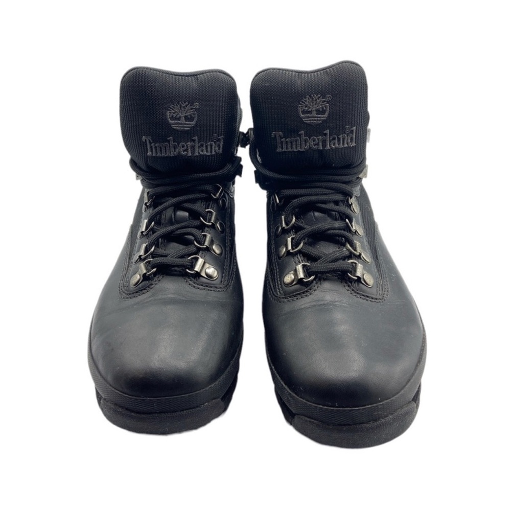 Timberland Euro Hikers Women's Hiking Trail Leather Boots 56320 BLACK 9 US